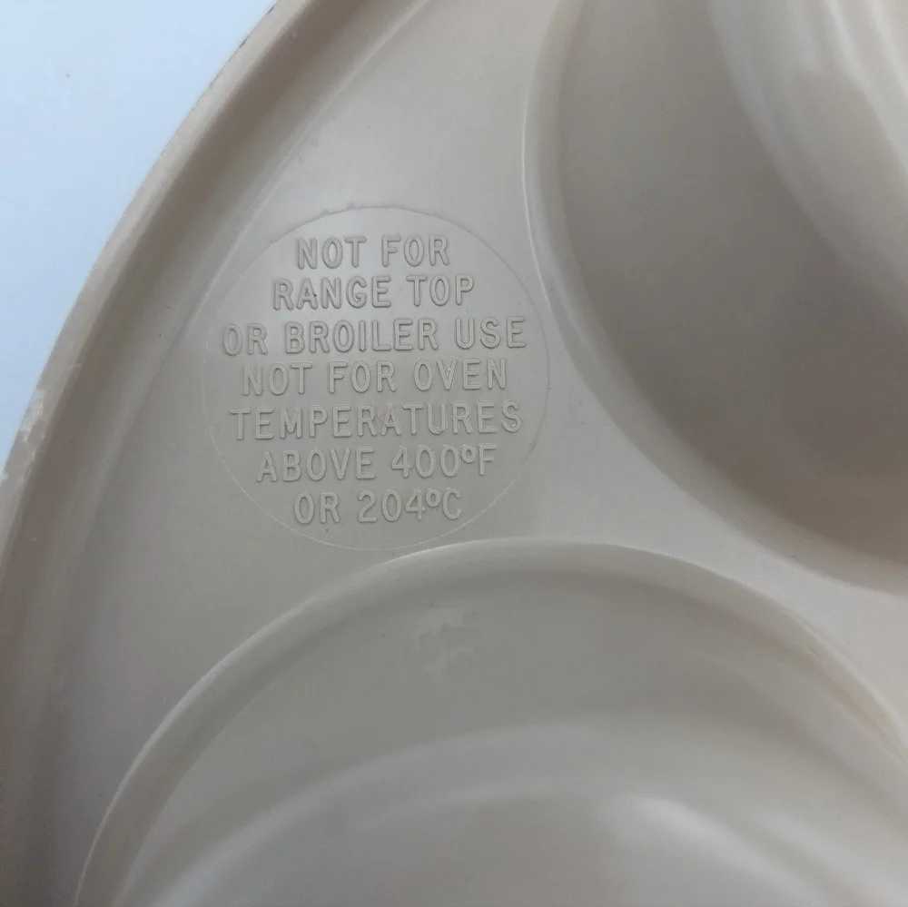 Anchor Hocking Microware Muffin Cupcake Pan PM 447 TI 486 4 Beige Tan 10